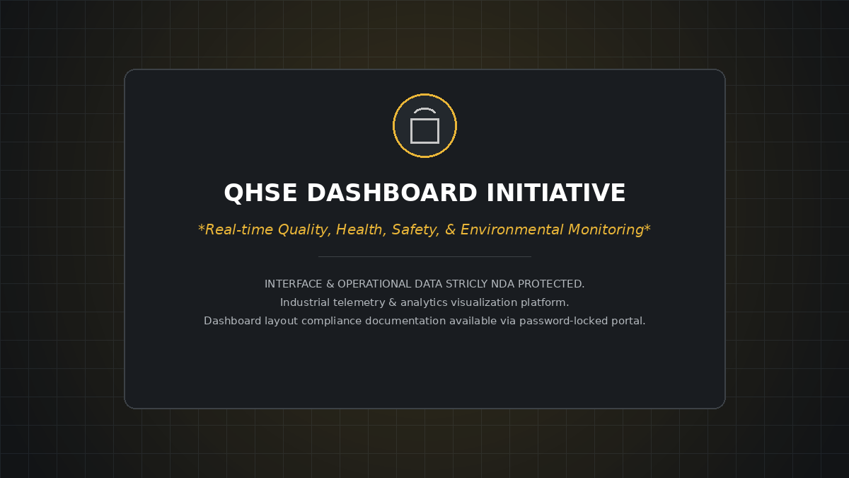 QHSE Compliance Dashboard